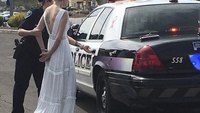 Police: Impaired bride crashes on her way to her wedding