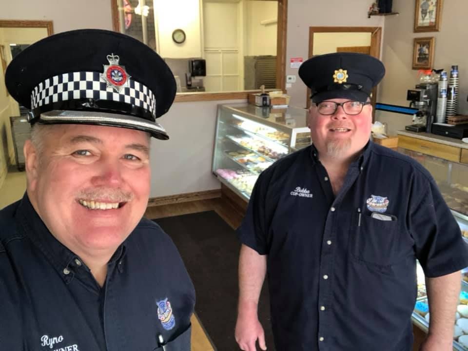 Cops, doughnuts & homeschooling: Connecting in a pandemic