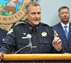 Fresno Police Chief Andy Hall and other officials said the city is not stopping people on the streets and issuing citations during the city's COVID-19 social distancing mandate.