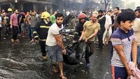 Islamic State car bomb in Iraqi capital kills 115 