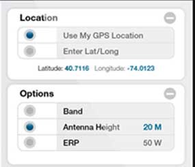Cevo application display.