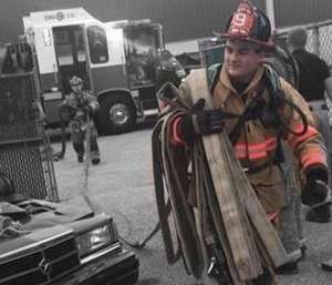 Dover Twp Volunteer Fire Department firefighter Chase Hartlaub was killed in a vehicle crash in June. (Photo/DTFD)
