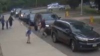 Watch: Officer stops child from getting hit by car outside N.J. school