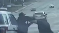 Video: Off-duty S.C. cop attacked at red light after suspect throws bottle at cruiser