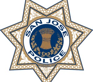 San Jose police say a man lying in the road was struck and killed by an ambulance on Saturday.