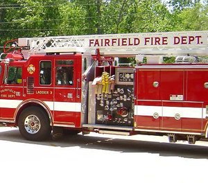 Fairfield firefighters chased down and apprehended a man who was allegedly setting an abandoned house on fire Wednesday.