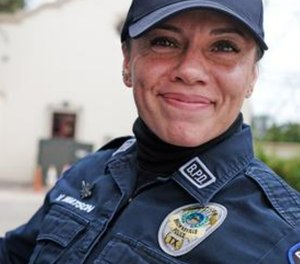 Victoria Watson is the first female member of the Brownsville Police Department's SWAT team.
