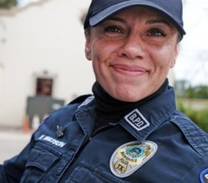 Victoria Watson is the first female member of the Brownsville Police Department's SWAT team.