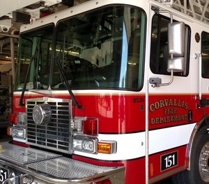 A Corvallis firefighter has resigned following allegations that they stole opioids from an ambulance and falsified supply logs over the course of at least 18 months, according to city officials.