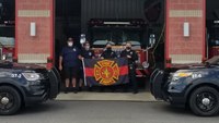 3 arrested in Pa. FD flag thefts