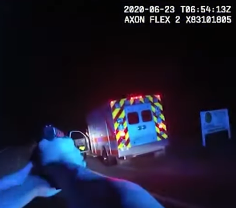 Video: Police Apprehend Suspect After Ambulance Theft