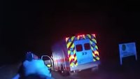 Video: Police apprehend suspect after ambulance theft