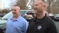 'Longest 60 seconds of my life': Inmate honored for saving deputy who was choking