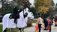 Sheriff removes Halloween photos after ghost horse costumes likened to KKK