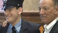 Video: Bruce Springsteen's son sworn in as firefighter