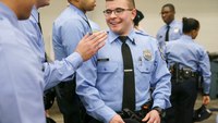 Philadelphia police academy graduates first openly transgender officer
