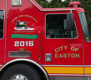 An ordinance that governs operations at the Easton Fire Department has been revised to include gender-neutral terminology. (Photo/Easton PA Official Facebook)