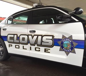A Clovis Police Department cruiser in Clovis, California.