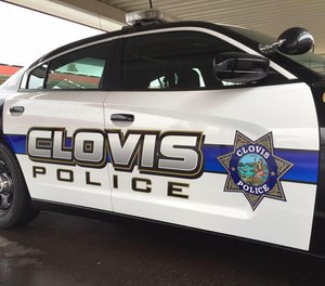 A Clovis Police Department cruiser in Clovis, California.