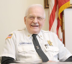 State Constable Sam Allison Sr. delivers meals to the homebound when he's not on duty. (Photo/Tribune-Democrat)