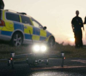 While most drones are limited to providing officers an extra pair of eyes in the sky, the Mavic 2 Enterprise features an entirely new extended port that gives officers a new suite of “superpowers.”
