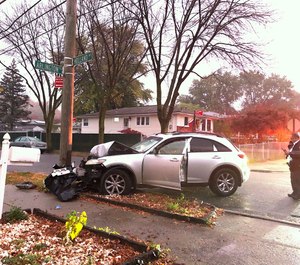 Under a new pilot program, NYPD officers will not respond to vehicle crashes that involve only property damage. (Photo/TNS)