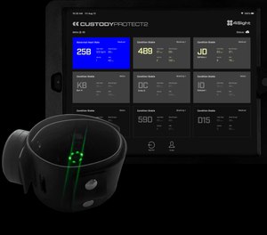 Custody Protect monitors and assesses the wellness of persons in custody in real-time, allowing officers to go from arrest to rescue.