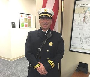 Battalion Chief David Dangerfield.
