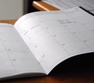 Get yourself a calendar, or scheduling app where you can view your schedule long term, plug in all your workdays, then see where you can find free time and decide how you'd like to spend it.