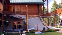 Deck collapses during memorial event for firefighter; 50 hurt