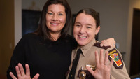 Woman celebrates 10th year of sobriety with trooper who arrested her for drunk driving