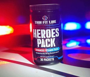 Thin Fit Line designed a supplement pack to help first responders stay healthy during long shifts. (Photo/Thin Fit Line)