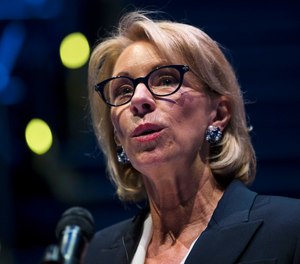 President Donald Trump’s school safety commission is proposing a rollback of Obama-era guidance that was meant to curb racial disparities in school discipline. The commission was led by Education Secretary Betsy DeVos and made dozens of policy recommendations in a report released Tuesday. Trump created the panel in March following the deadly school shooting in Parkland, Florida.