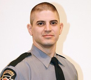 Pictured is Cpl. Bryon Dickson II. (Photo/Pennsylvania State Police)