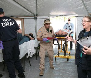 DMATs, part of the National Disaster Medical System boost the nation’s medical response in support of state and local authorities during a disaster.