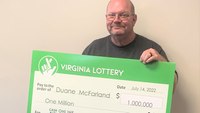 Firefighter-paramedic wins $1M in Va. lottery