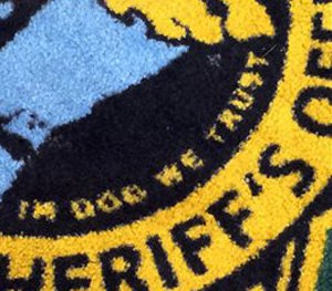 This image released by ABC Action News, shows the Pinellas County Sheriff's Office rug in Largo, Fla., Wednesday, Jan. 14, 2015.