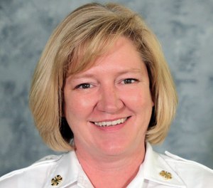 Kansas City Fire Chief Donna Maize became the first female fire chief in the department's 150-year history Wednesday. (Photo/City of Kansas City, Mo. Government Facebook)