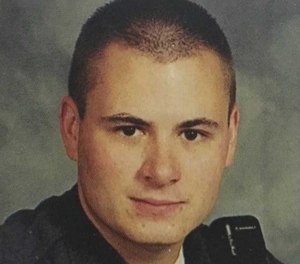 Chief Mike Diebold was burned and suffered from the traumatic amputation of his left arm below the elbow after a near-fatal fireworks explosion. (Photo/Leechburg PD)