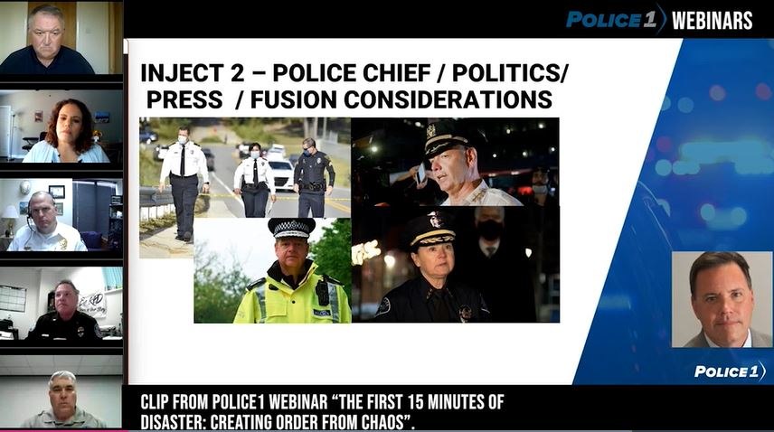 The Police1 editorial team hosted several webinars in 2022. 