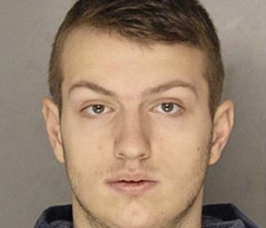 Ryan Laubham, 19, was arrested for setting fire to two occupied homes after police reviewed surveillance camera footage. (Photo/Munhall Police)