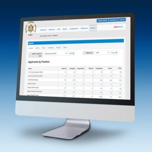 Automated reporting helps background investigators keep track of each applicant’s progress and flag missing items in eSOPH.