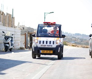 The newest vehicle added to United Hatzalah’s fleet is the “Mini-Lance.