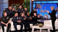 Video: Ellen DeGeneres meets firefighters who saved her Calif. home