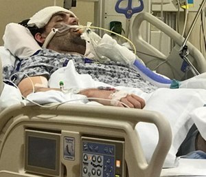 MT Austin Bird spent three months on a ventilator after going through increasing paralysis.