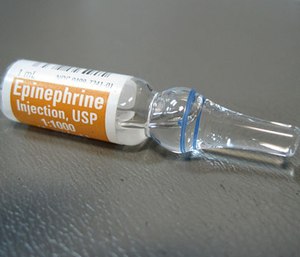 EMT students at Middlesex Community College are learning how to administer intramuscular epinephrine by traditional syringe in cases of anaphylaxis.