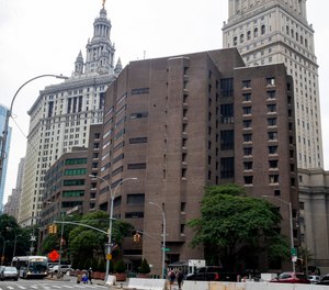 Two correctional officers responsible for guarding Jeffrey Epstein the night he killed himself at the Metropolitan Correctional Center have been charged with falsifying prison records.
