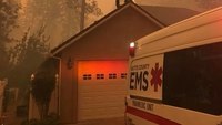 Responders create makeshift hospital for evacuated patients in Calif. wildfire