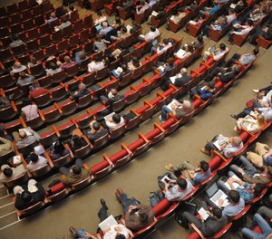 Your training academy, another government building, or perhaps a local high school auditorium are all possible venues for your community meeting.