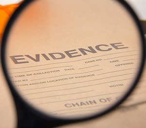 Evidence management software can make the property room run more efficiently, help preserve the chain of custody and provide alerts to dispose of evidence when it’s no longer needed. (image/iStock) 